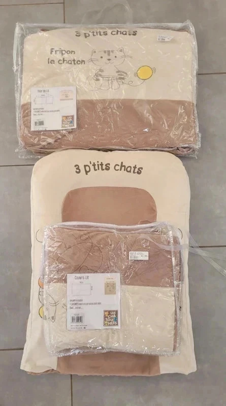 Lot linge de lit